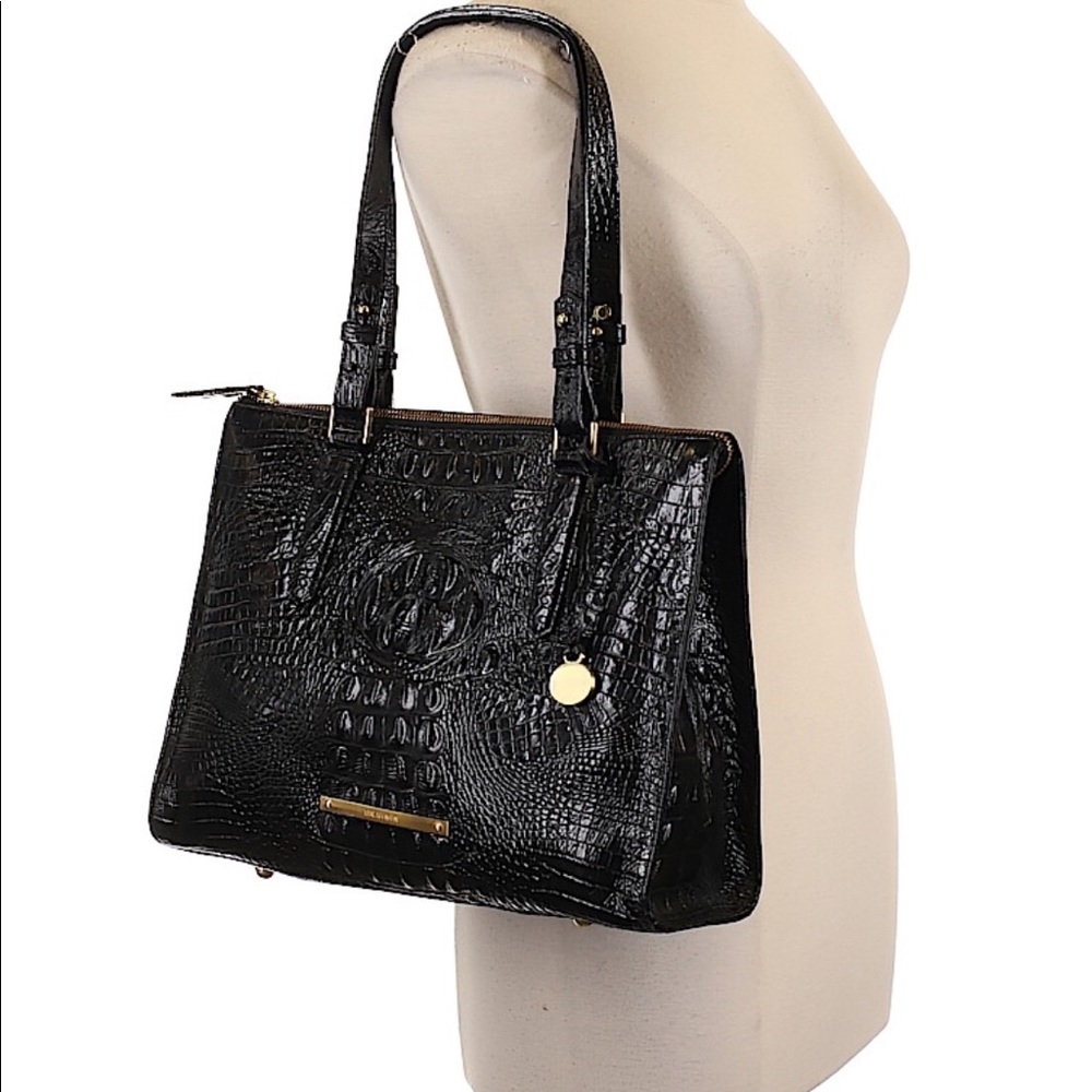 Brahmin leather tote